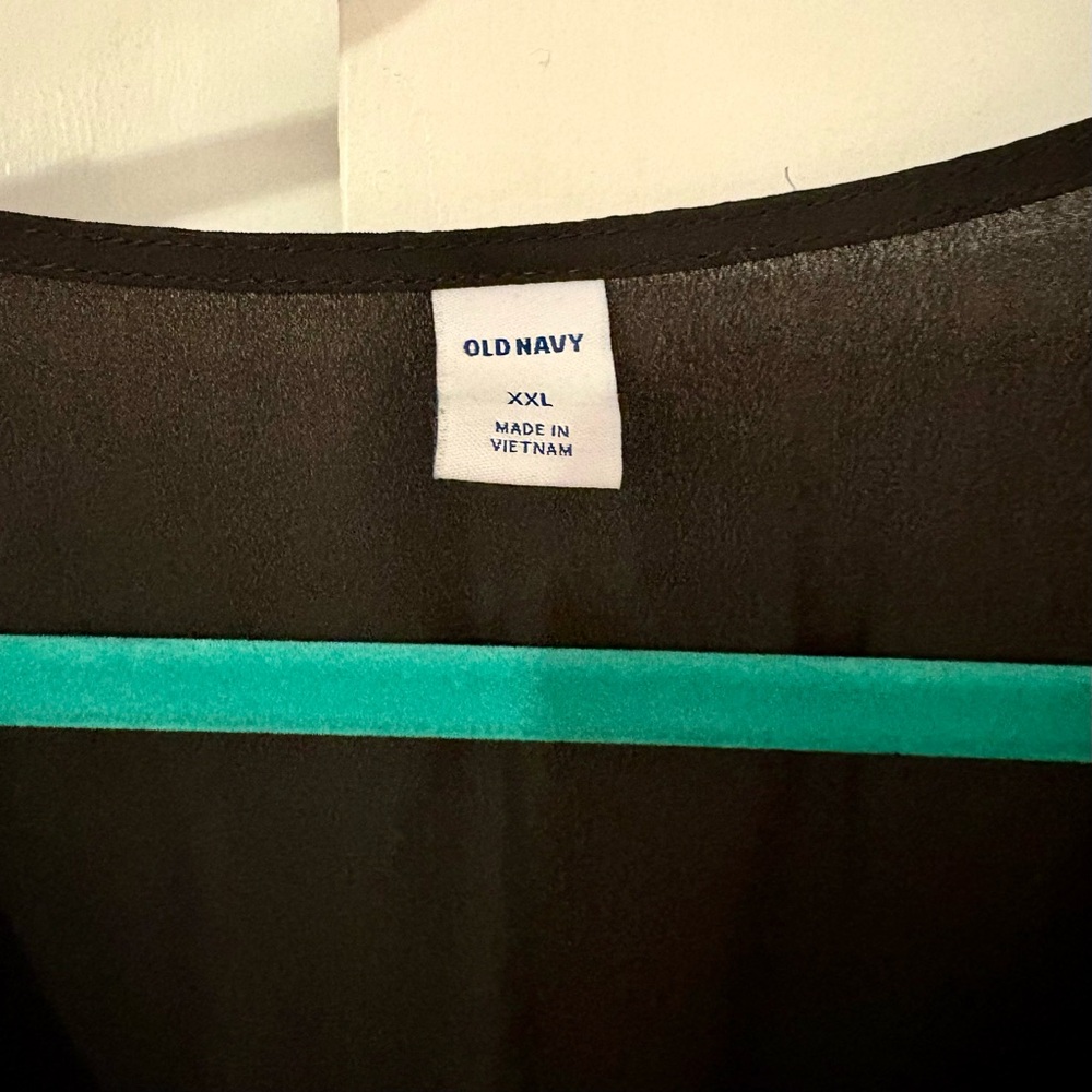 Old Navy Black Long Sleeve Dress - Picture 3 of 4